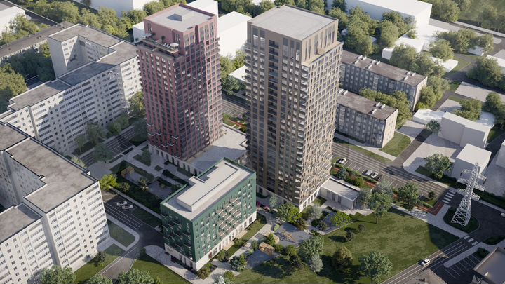 2-к. квартира, 64,5 м², 11/25 эт.