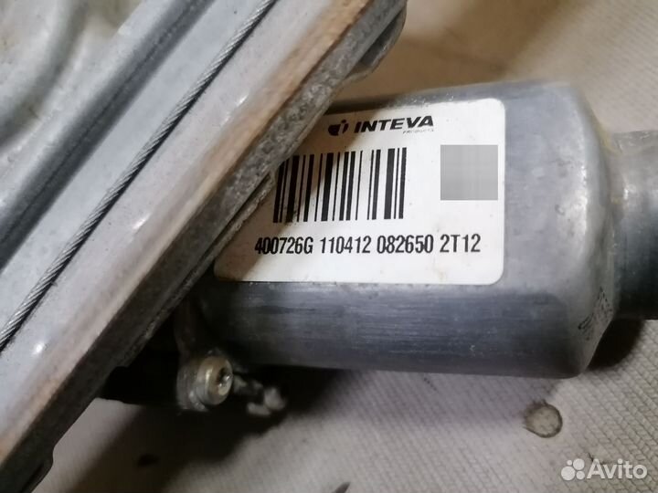 Стеклоподъемник левый передний Renault Logan 2012г