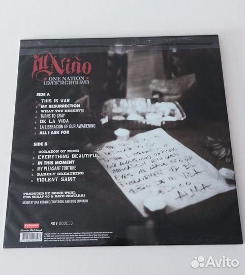 Ill Nino - One Nation Underground (LP)