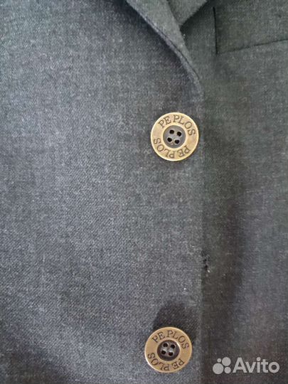 Костюм новый для школы 146 см, темно серый