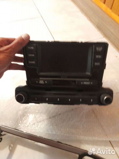 Штатная магнитола солярис 2017