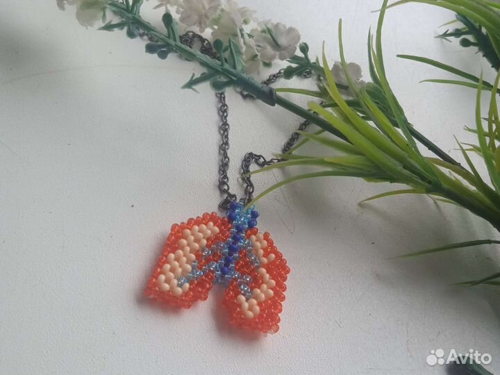 Подвеска из бисера 