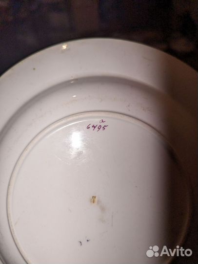 Тарелки расписные