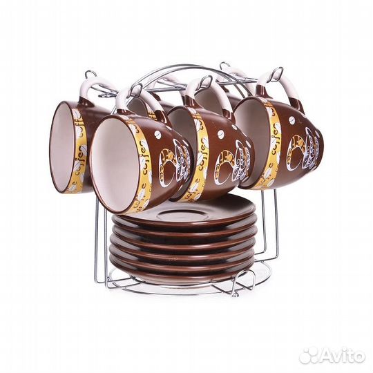 Набор чайный 13пр на подставке LR