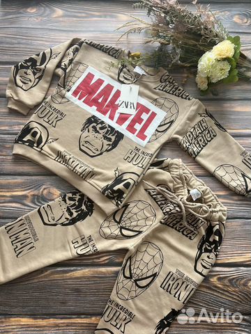 Костюм Zara marvel