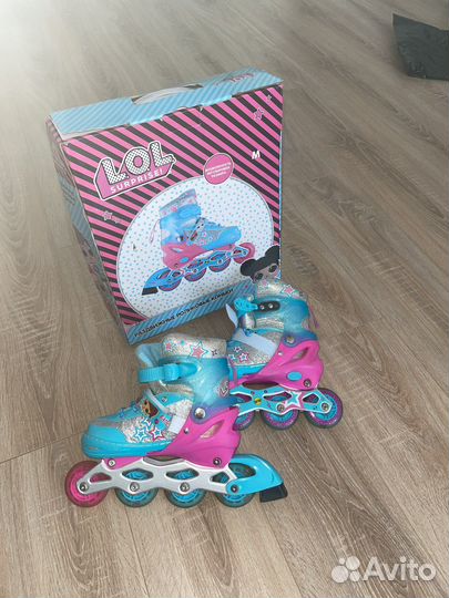 Роликовые коньки LOL рр 34-37