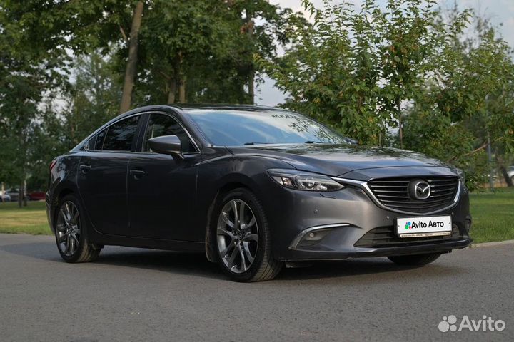 Mazda 6 2.5 AT, 2015, 133 000 км