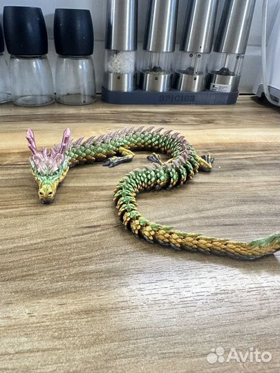 3d китайский дракон