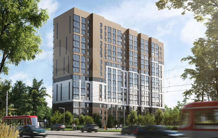 Квартира-студия, 28,6 м², 1/18 эт.