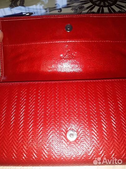 Кошелек кожаный новый, косметички