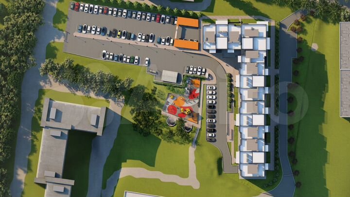 1-к. квартира, 61,5 м², 6/8 эт.