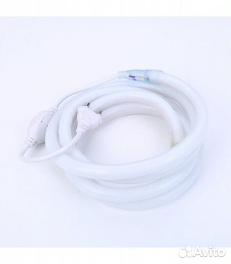 Круглый неон,360,14 мм, 220 В,IP67, Синий