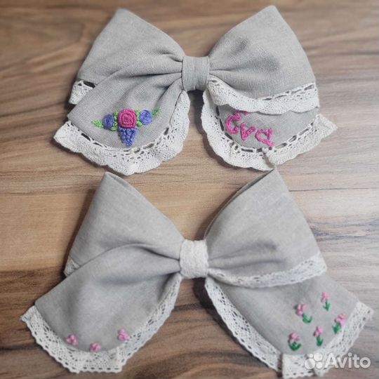 Бантики ручной работы