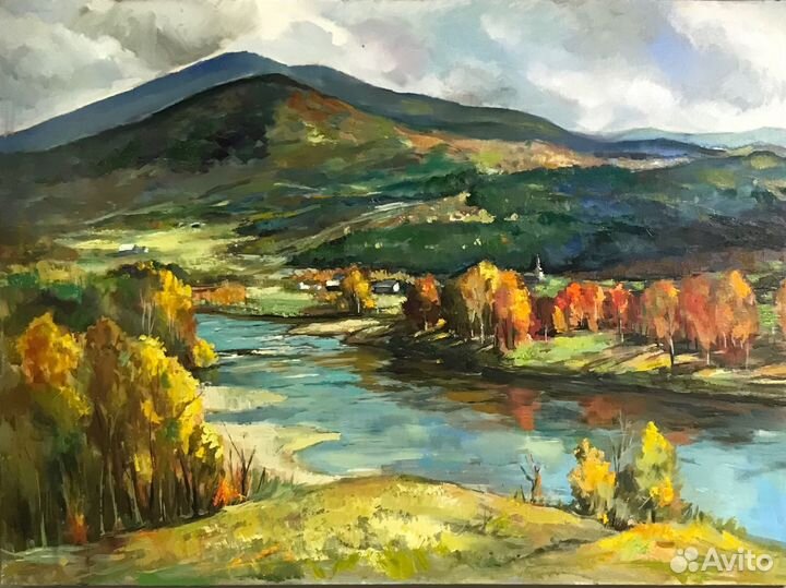 Картина маслом пейзаж
