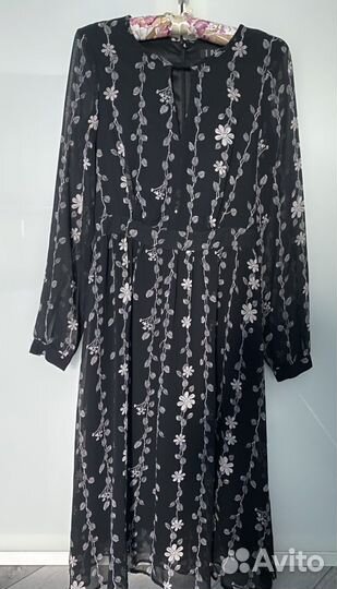 Платье миди xs