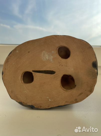 Статуэтка Антилопы, керамика, Гжель СССР