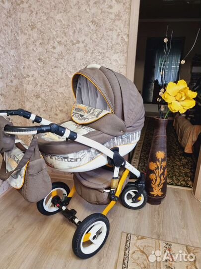 Коляска Adamex Barletta Collection 2в1+автолюлька