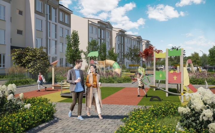 2-к. квартира, 56 м², 2/4 эт.