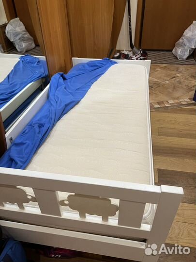 Детская кровать IKEA с матрасом