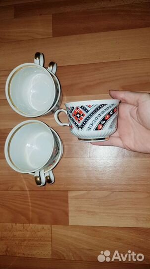 Набор из 5 чашек СССР