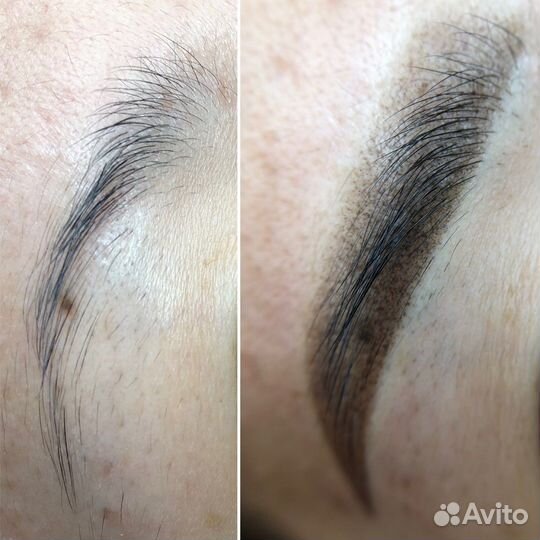 Перманентный макияж брови губы стрелки