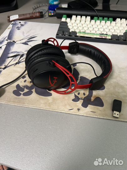 Игровые наушники HyperX Cloud Alpha Wireless