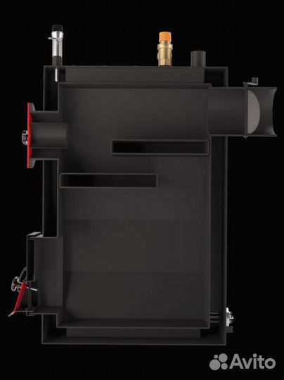 Твердотопливный котёл 65 квт