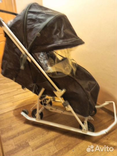 Детские санки коляска бу