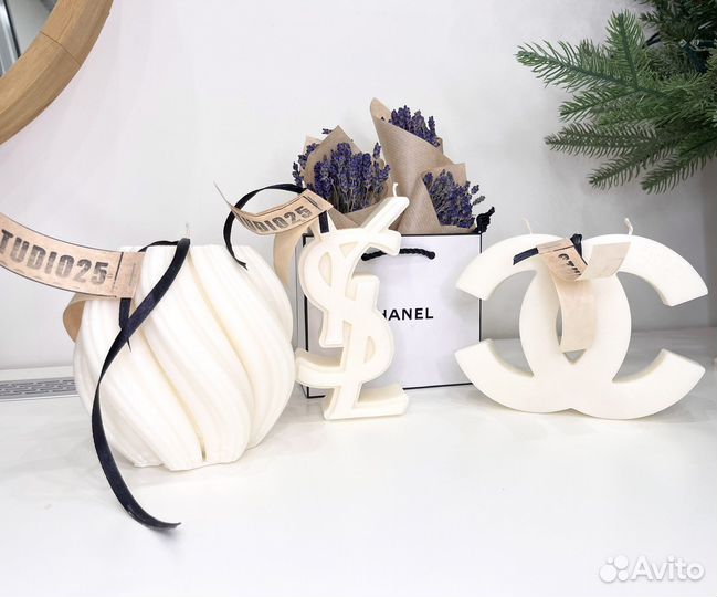 Свечи интерьерные