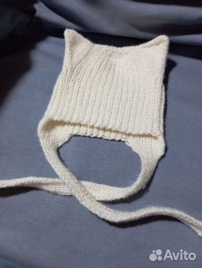 Шапка с ушками