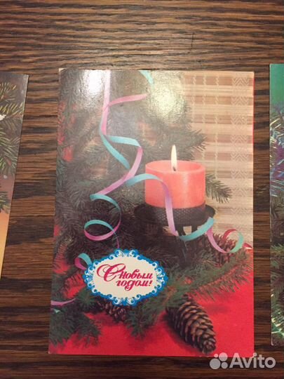 Винтаж открытки новые