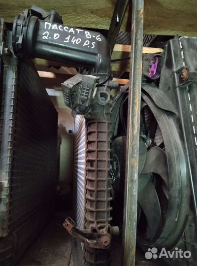 Интеркулер пассат б-6