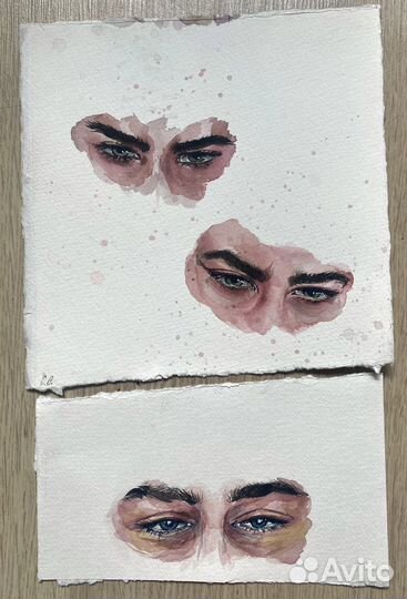 Рисунок на заказ акварель