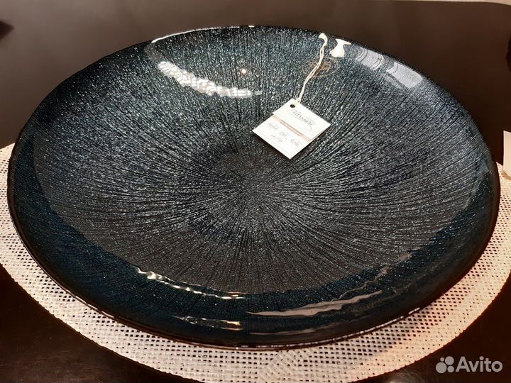 Блюдо Сапфировое сечение 30 см Турция