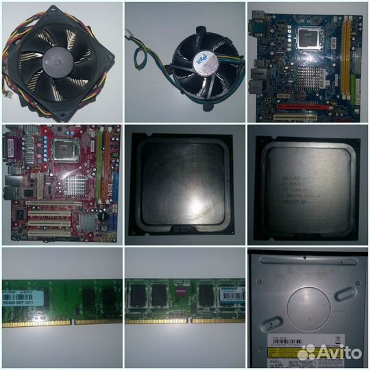 Комплектующие товары для компьютера