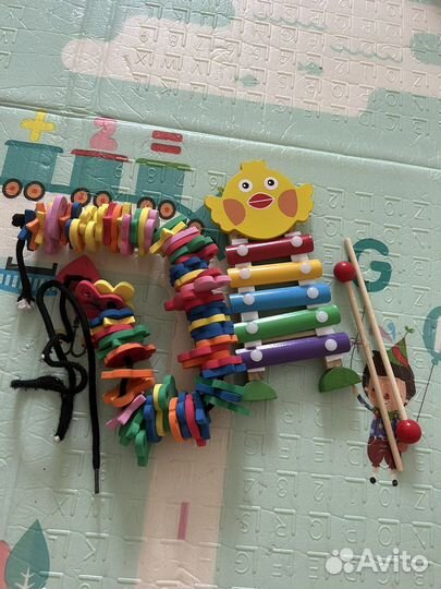 Развивающие игрушки пакетом цена за всё