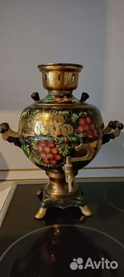 Самовар электрический расписной