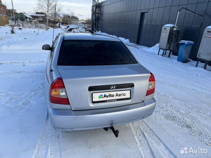 Hyundai Accent 1.5 МТ, 2006, 234 000 км