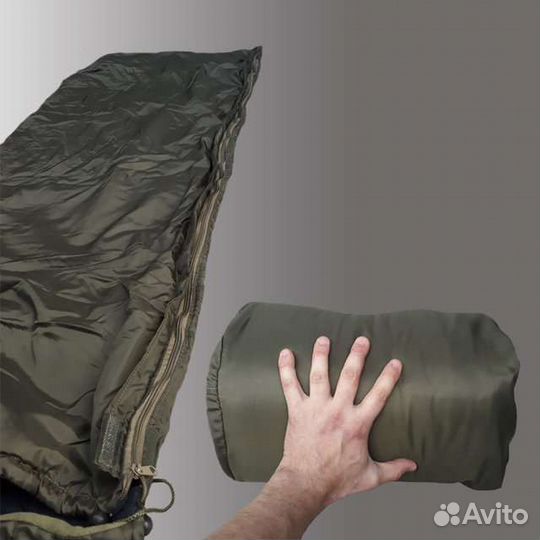 Спальный мешок-одеяло с подголовником + сумка