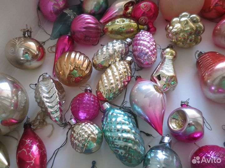 Елочные игрушки СССР