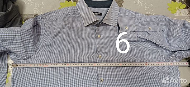 Рубашки мужские XL - 5XL