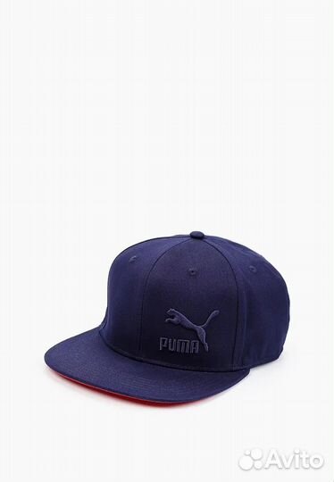 Бейсболка LS ColourBlock Cap Peacoat-puma Red