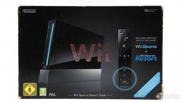 Nintendo Wii Sports Resort Pack RVL- 001 EUR Black