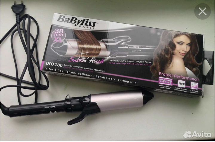 Плойка babyliss 38мм