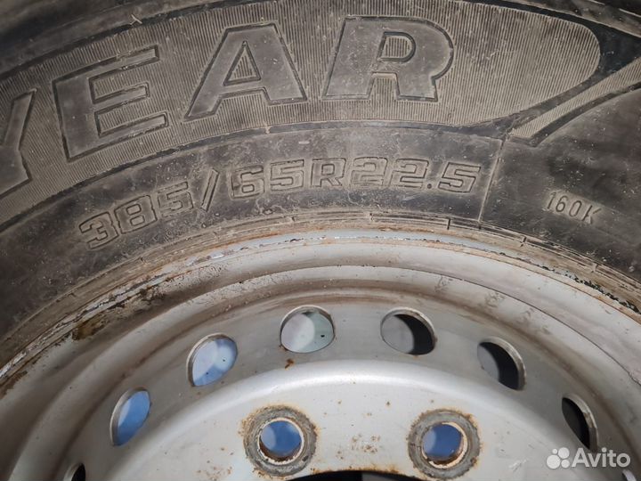 Колесо goodyear 385/65/22.5