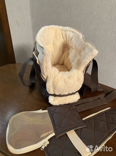 Сумка переноска- трансформер для маленьких собачек