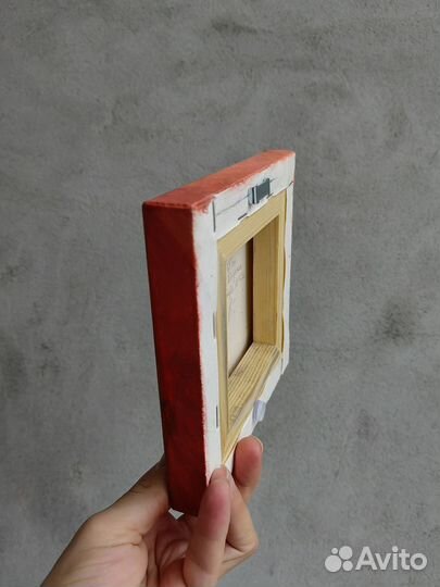 Картина маслом птица 