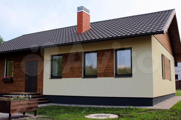 Дом 118 м² на участке 7 сот.