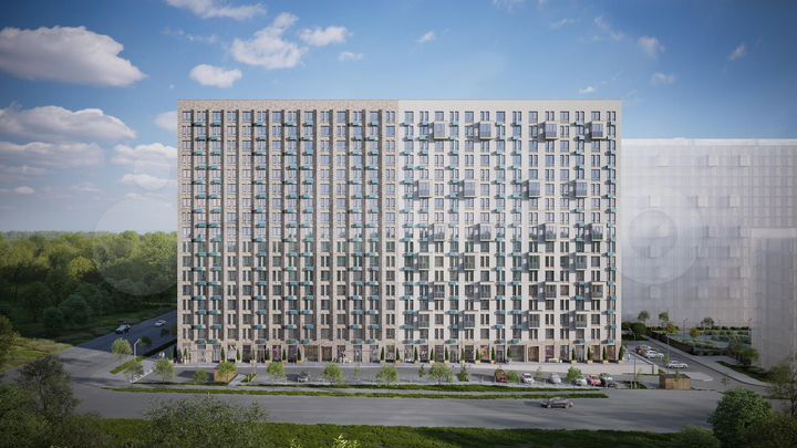 2-к. квартира, 35,8 м², 15/17 эт.