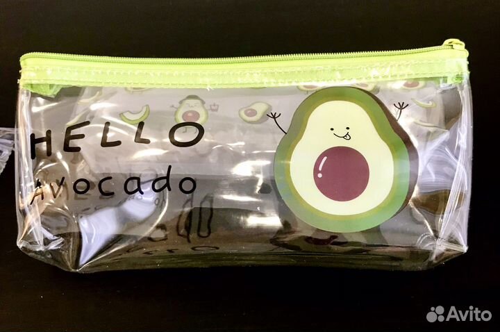 Пенал авокадо для карандашей